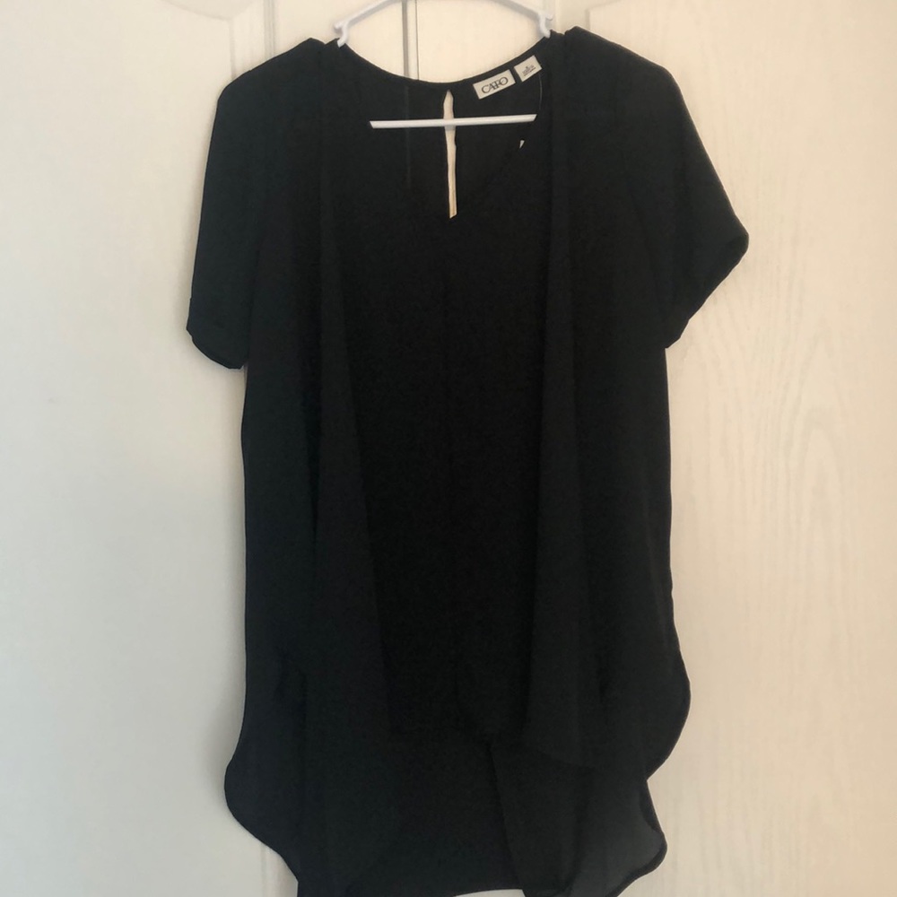 Cato J/M sportswear black blouse